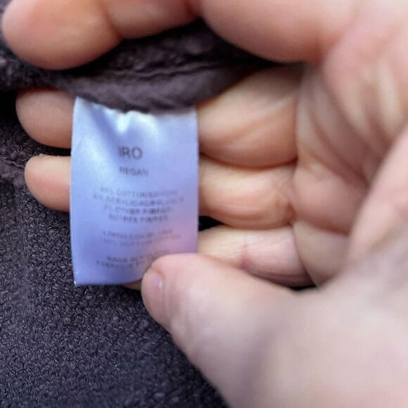 IRO Rich Chocolate/Purple/Mauve Tweed Cropped Jacket/Sweater, Size 36 (US S) - Picture 12 of 14